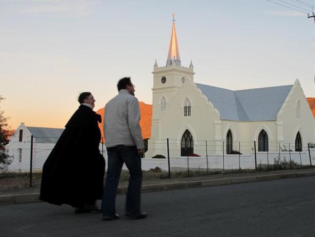 NG Church tower, the clock, cast iron fence and organ... there are many tales about the church