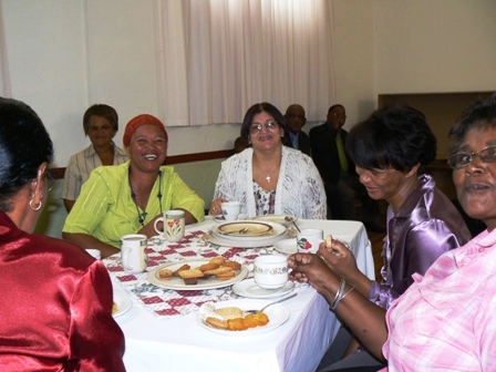 Celebratory tea party